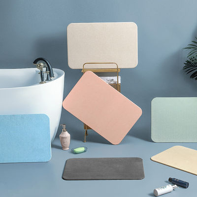 Make Your Bathroom Safer and More Stylish with Our 40*60cm Non-Slip Diatomite Bath Mat