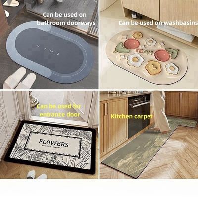 Water Absorbent Super Magic Door Non-slip Mat for Floor and Bathroom 40*60cm Washable