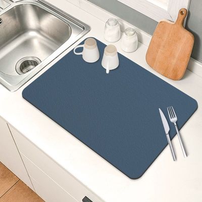 Southwestern Design Style Quick Drying Kitchen Counter Top Mat Water Absorbing Dish Mat