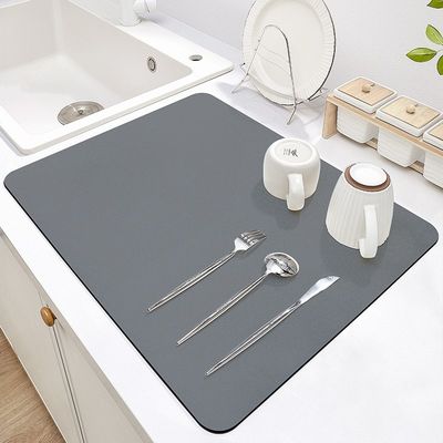 Polyester Fiber Non Slip Kitchen Mats for Easy Cleaning and Drainage of Coffee Machines