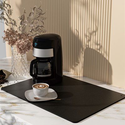 Polyester Fiber Non Slip Kitchen Mats for Easy Cleaning and Drainage of Coffee Machines