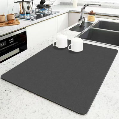 Polyester Fiber Non Slip Kitchen Mats for Easy Cleaning and Drainage of Coffee Machines