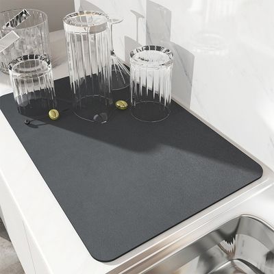 Polyester Fiber Non Slip Kitchen Mats for Easy Cleaning and Drainage of Coffee Machines