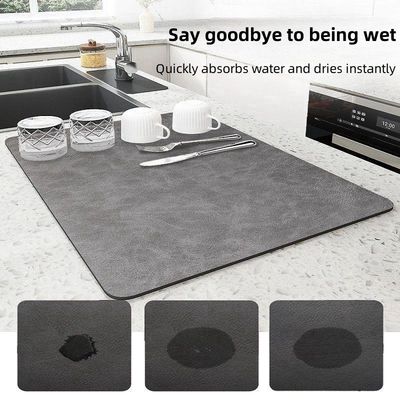 OEM Service Kitchen Tableware Home Restaurant Hotel Quick-Dry Mat with Water Absorbent
