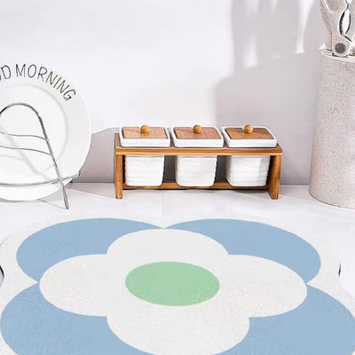 Sustainable Non-Slip Custom Logo Pink Waterproof Washable Kitchen Deep Dish Mats