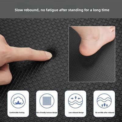 PVC Anti-Slip Kitchen Runner Mat for Water-proof Stains and Grease Protection in Bath