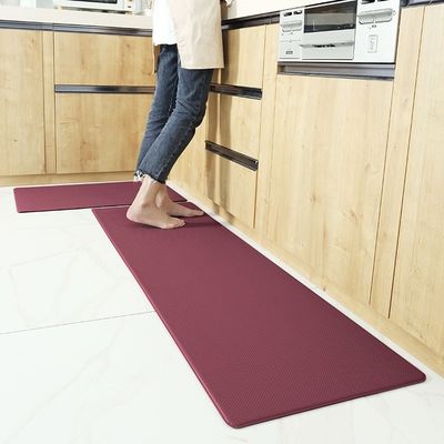 PVC Anti-Slip Kitchen Runner Mat for Water-proof Stains and Grease Protection in Bath