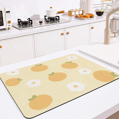 CLASSIC Design Style Quick Drying Super Absorbent Mat for Table Decoration Accessories