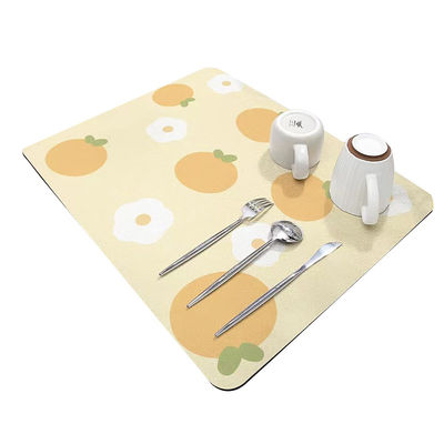 CLASSIC Design Style Quick Drying Super Absorbent Mat for Table Decoration Accessories