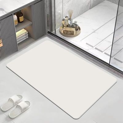 Waterproof Heat Resistant Diatom Mat for Modern Living Room Door Floor in Bathroom