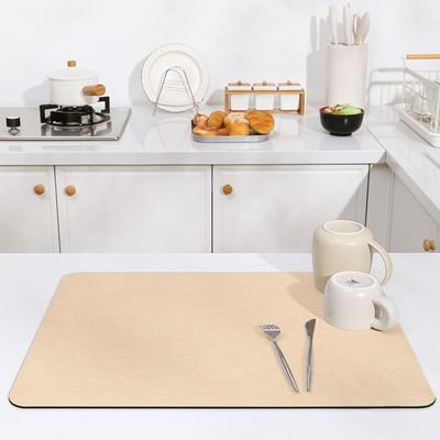 Eco-friendly Anti-slip Waterproof Drying Mat for Kitchen Bar Customized Logo Accepted