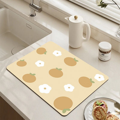 Southwestern Design Style Custom Polyester Dish Matting for Easy Cleaning and Quick Drying