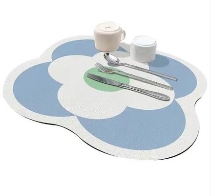 Sustainable Table Decration Placemat for Restaurant Non-slip Dining Plate Dish Mat