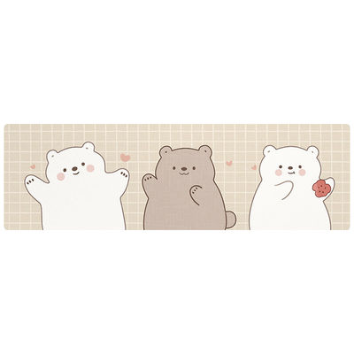 Custom Cartoon Animal Kitchen Waterproof Anti-oil Mat for Scrubbing and Fatigue Relief