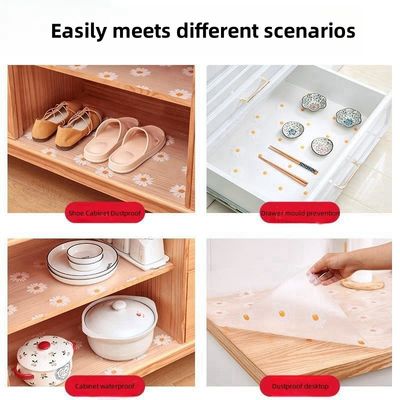 9 Color Refrigerator Liners Washable Covers Pads for Organization of Cupboard Drawers