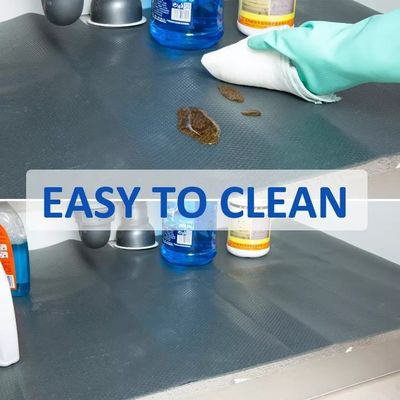 Plastic Type EVA Non-Slip Kitchen Drawer Shelf Liner for Washable Storage Solution