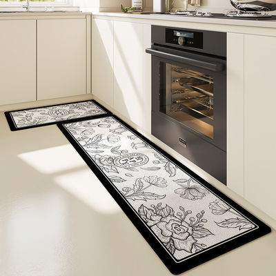 Non Slip Kitchen Mats for Floor Waterproof Stains and Grease Medium Thickness 0.4 0.6in