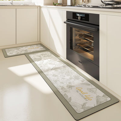 Non Slip Kitchen Mats for Floor Waterproof Stains and Grease Medium Thickness 0.4 0.6in
