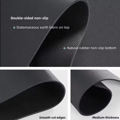 Heat Resistant Drying Mat for Kitchen Waterproof Absorption Diatomite Dish Mat 30*40Cm
