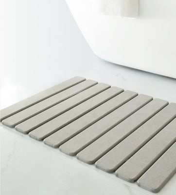 CLASSIC Design Style Diatomite Earth Bath Mat for Quick Drying Bathroom Shower Floor