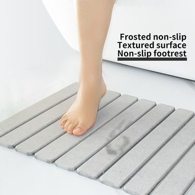 CLASSIC Design Style Diatomite Earth Bath Mat for Quick Drying Bathroom Shower Floor