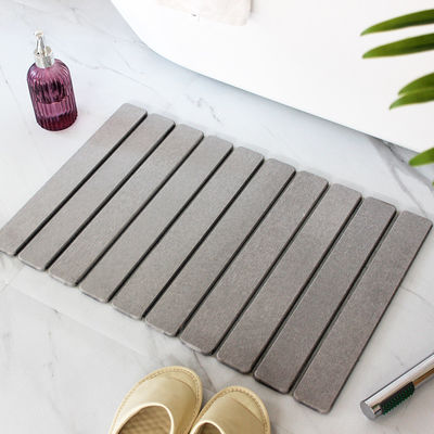 CLASSIC Design Style Diatomite Earth Bath Mat for Quick Drying Bathroom Shower Floor