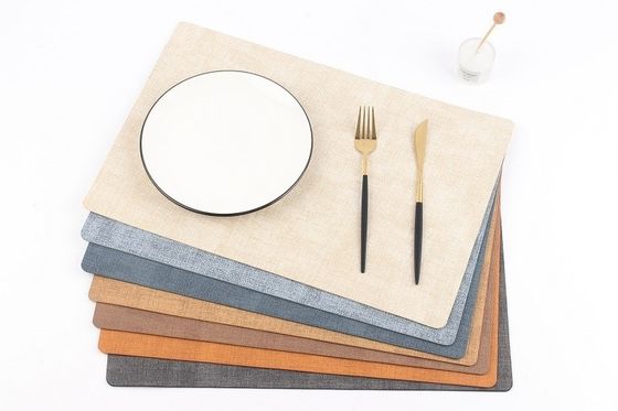 Xin Hui Kitchen or Dining Table Mat Place Mat with Printing Pattern in Grey and Black