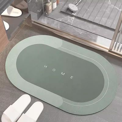 Super Absorbent Water Bathroom Mats for Classic Design Style Shower Floor in Bathroom