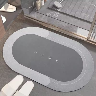 Super Absorbent Water Bathroom Mats for Classic Design Style Shower Floor in Bathroom