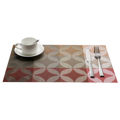 30*45cm or Customized Size PVC Table Mat for Restaurants Heat Resistant and Reusable