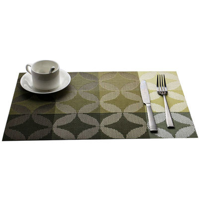 30*45cm or Customized Size PVC Table Mat for Restaurants Heat Resistant and Reusable