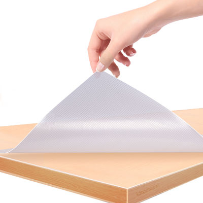 Non Adhesive Non Slip Eva Clear Shelf Liner Roll for Cupboard Cabinet Drawer Fridge