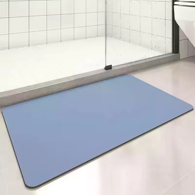 Home Bathroom Essential Anti-Slip and Heat Resistant Bath Mat Roll with Diatomite Material