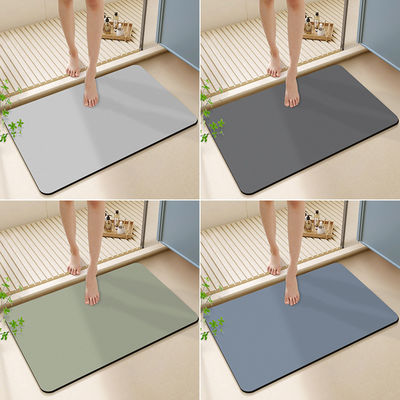 Home Bathroom Essential Anti-Slip and Heat Resistant Bath Mat Roll with Diatomite Material