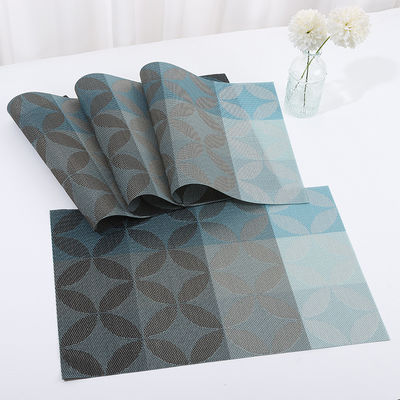 Europe Design Style Customized PVC Gold Christmas Mat for Table Decoration by Xinhui