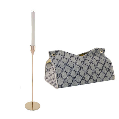 Upgrade Your Banquet with Waterproof PU Leather Tissue Box Holder OEM/ODM Accepted