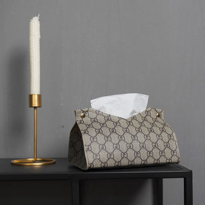 Upgrade Your Banquet with Waterproof PU Leather Tissue Box Holder OEM/ODM Accepted