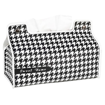 Portable Luxury Fold Washable Leather Napkin Holder for Home Restaurant and Banquet
