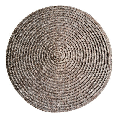 Waterproof Non Slip PVC Round Dining Table Place Mat for Dining Room Table Decoration