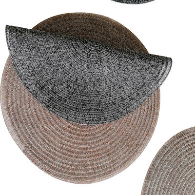 Commercial Buyers' Favorite Waterproof Heat Resistant PVC Place Mats for Dining Tables