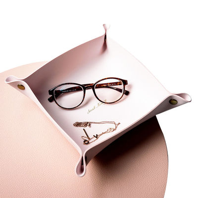 Multifunctional Washable PU Leather Portable Cosmetic Storage Box with 1-3L Capacity