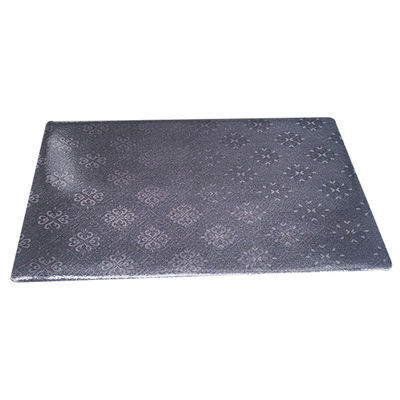 Waterproof Heat Resistant PVC Placemats for Kitchen Table in White Black Brown Silver