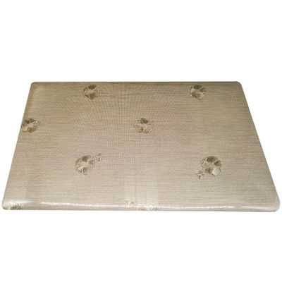 Waterproof Heat Resistant PVC Placemats for Kitchen Table in White Black Brown Silver