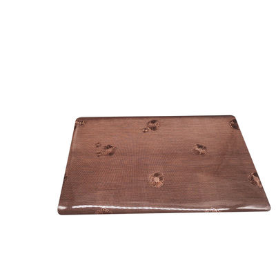 Waterproof Heat Resistant PVC Placemats for Kitchen Table in White Black Brown Silver