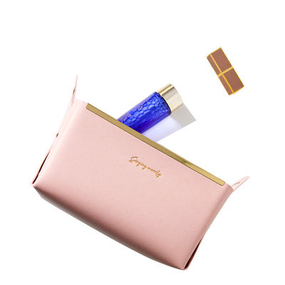 Convenience Stores Foldable Clothing Leather Basket Storage Box Desk Organizer with Handle