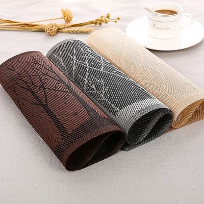 Waterproof PVC Placemat Table Mat Perfect for Commercial Buyers Caterers Canteens