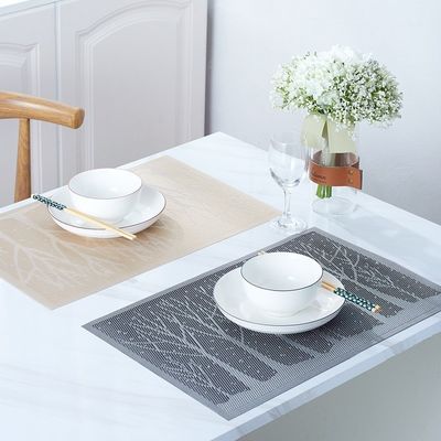 Waterproof PVC Placemat Table Mat Perfect for Commercial Buyers Caterers Canteens