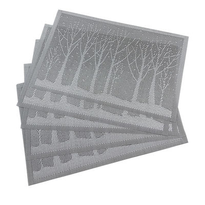 Table Decoration Modern Placemat Non-slip Washable Tablemats for Restaurant and Family