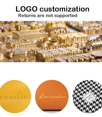 Custom Logo Foldable Leather Under Bed Storage Organizer with Insulation Bag Orange