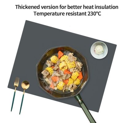 Heat Resistant Silicone Placemat Washable Table Decoration Accessories Type Mats Pads
